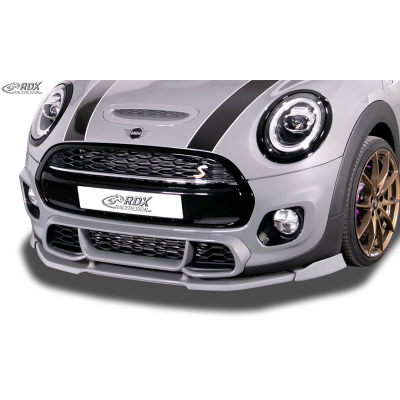 RDX Racedesign, Frontspoiler Vario-X passend für Mini F55/F56/F57 Cooper S/JCW 2018- (PU), PU-Rim, Unlackiert