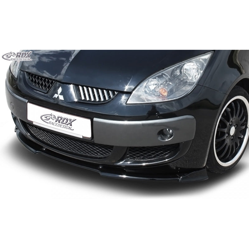 RDX Racedesign, Frontspoiler Vario-X passend für Mitsubishi Colt Z30 CZT -2008 & CZC -2009 (PU), PU-Rim, Unlackiert