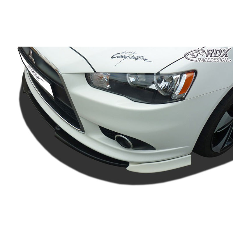 RDX Racedesign, Frontspoiler Vario-X passend für Mitsubishi Lancer Sportback 2008- (PU), PU-Rim, Unlackiert