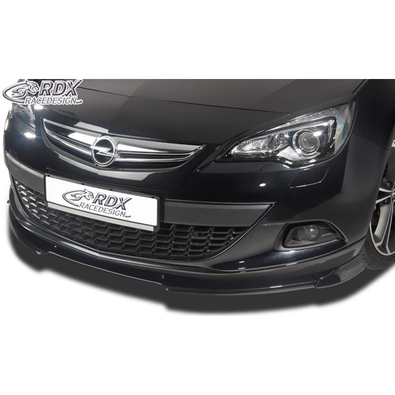 RDX Racedesign, Frontspoiler Vario-X passend für Opel Astra J GTC OPC (PU), PU-Rim, Unlackiert