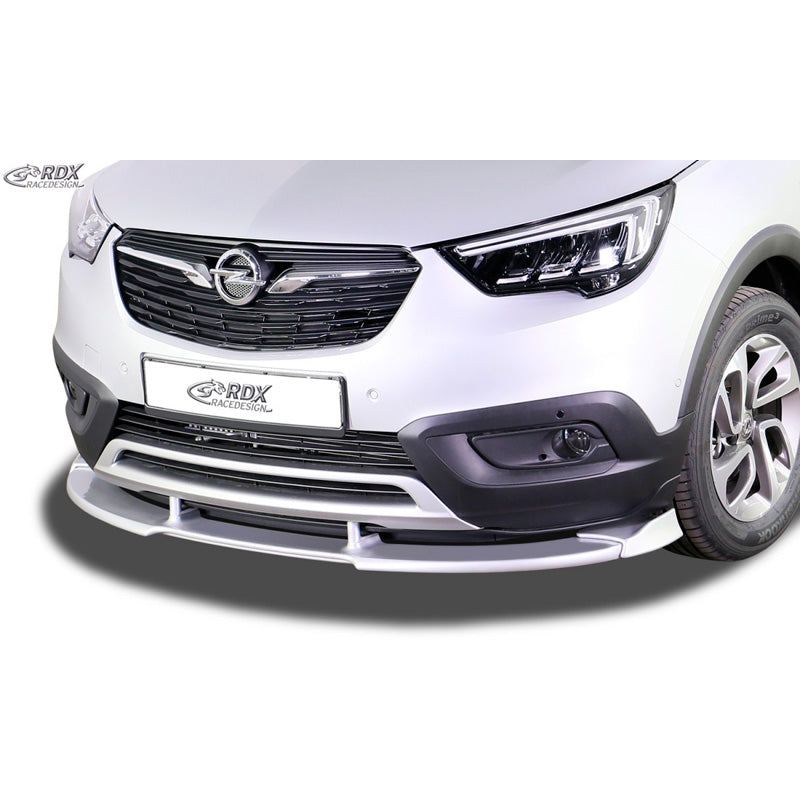 RDX Racedesign, Frontspoiler Vario-X passend für Opel Crossland X 2017- (PU), PU-Rim, Unlackiert