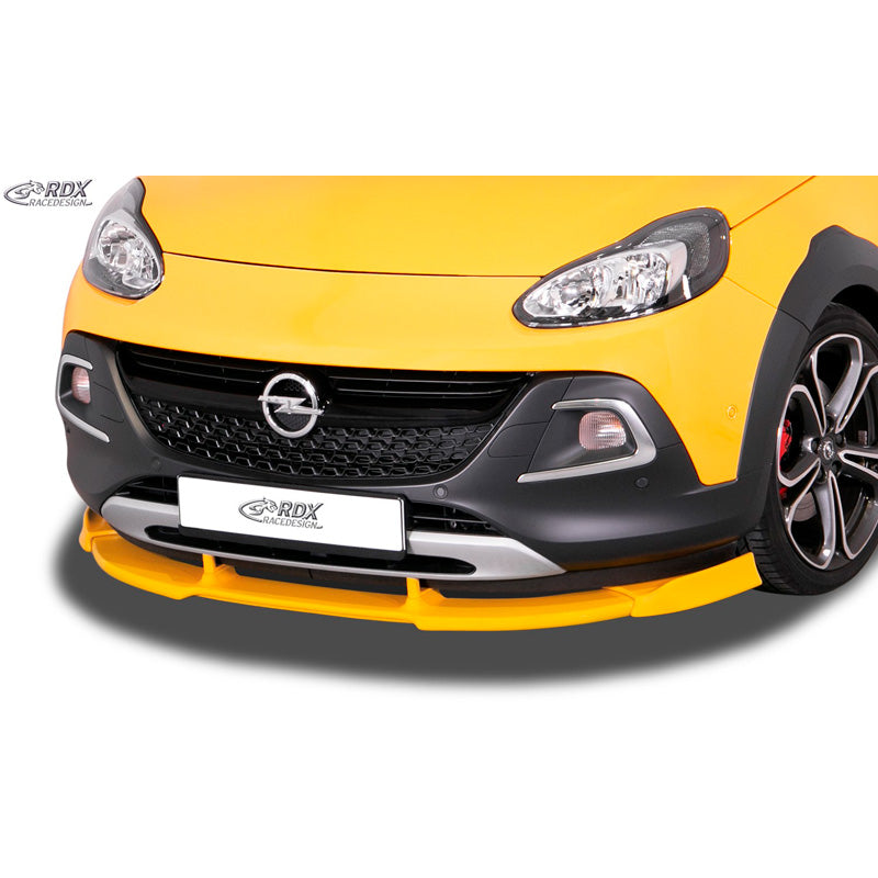 RDX Racedesign, Frontspoiler Vario-X passend für Opel Adam S 2015-2019 (PU), PU-Rim, Unlackiert