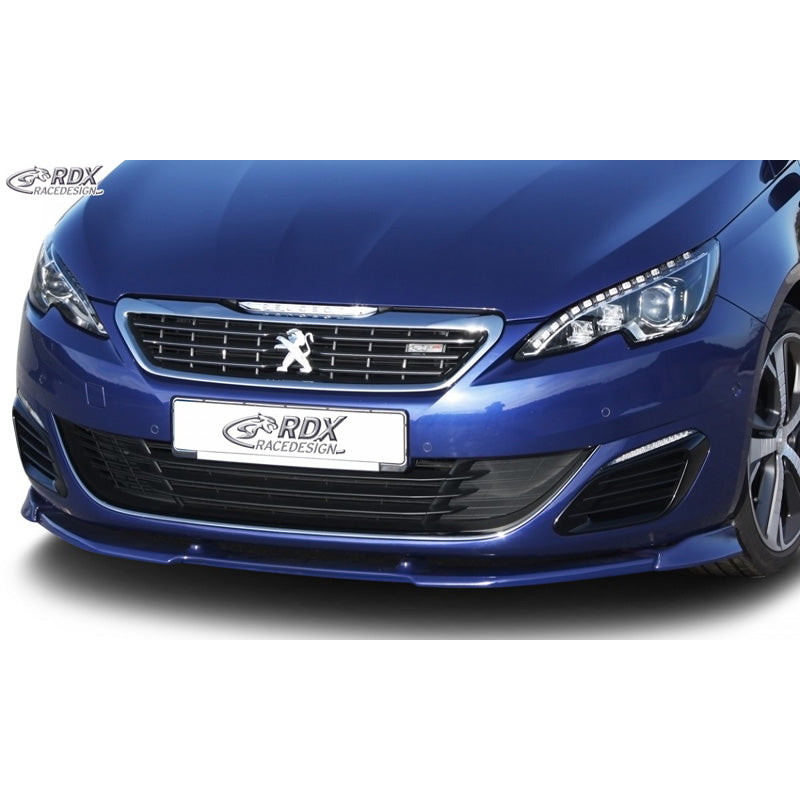 RDX Racedesign, Frontspoiler Vario-X passend für Peugeot 308 II GT/GTi 2013- (PU), PU-Rim, Unlackiert