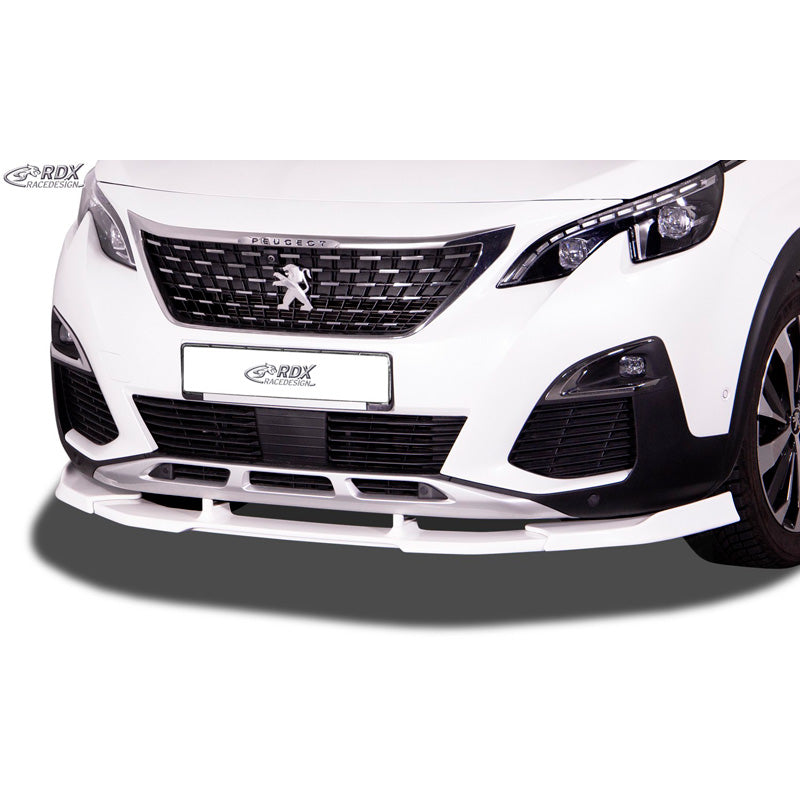 RDX Racedesign, Frontspoiler Vario-X passend für Peugeot 5008 II 2016-2020 (PU), PU-Rim, Unlackiert