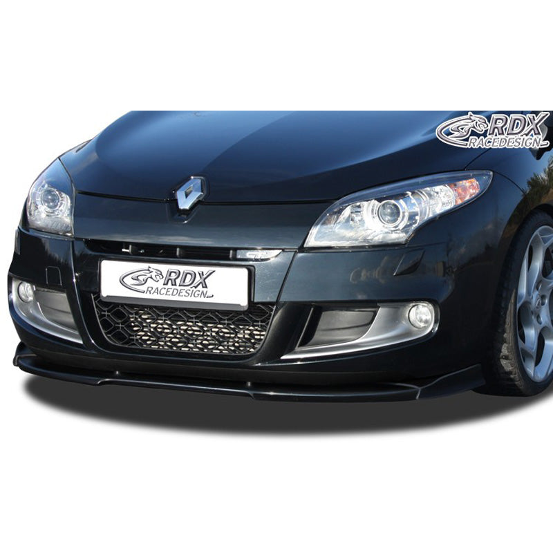 RDX Racedesign, Frontspoiler Vario-X passend für Renault Megane III GT/GT-Line 2011-2015 (PU), PU-Rim, Unlackiert