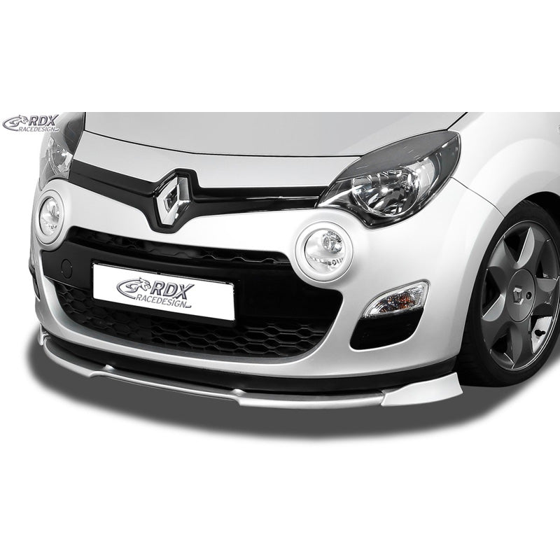 RDX Racedesign, Frontspoiler Vario-X passend für Renault Twingo II Phase 2 2012-2014 (PU), PU-Rim, Unlackiert