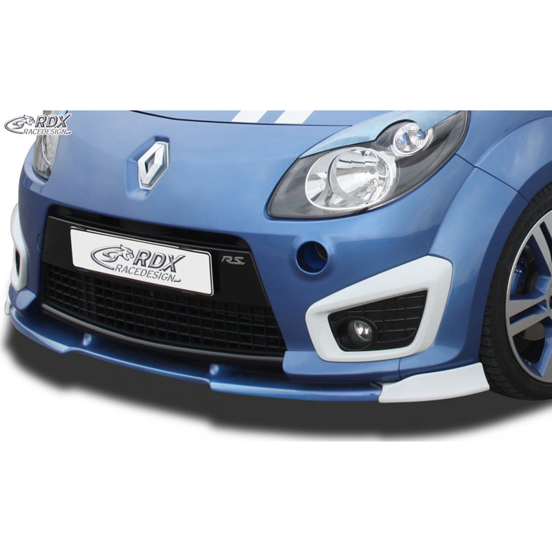 RDX Racedesign, Frontspoiler Vario-X passend für Renault Twingo II RS Phase 1 2007-2012 (PU), PU-Rim, Unlackiert