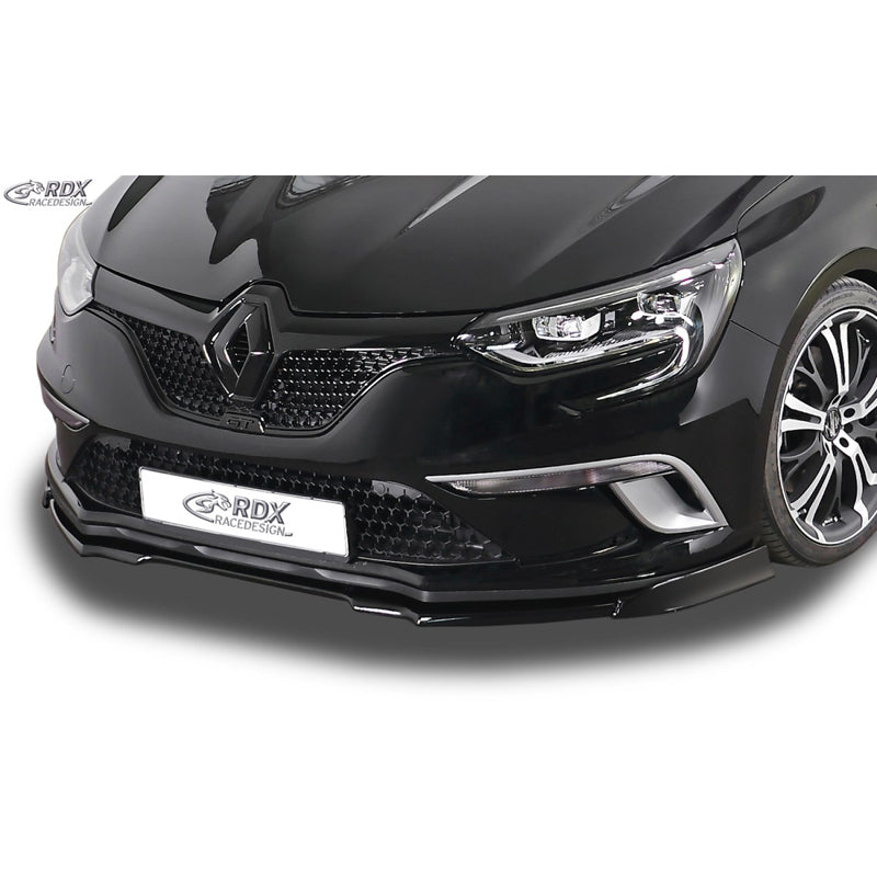 RDX Racedesign, Frontspoiler Vario-X passend für Renault Megane IV 5-türer/Grandtour GT & GT-Line 2016- (PU), PU-Rim, Unlackiert