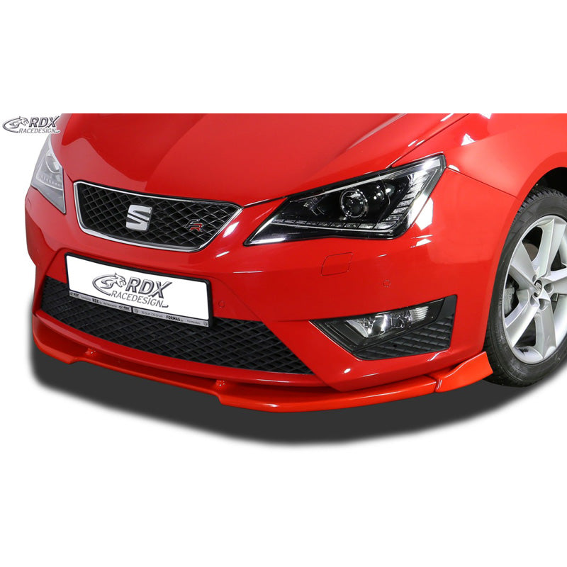 RDX Racedesign, Frontspoiler Vario-X passend für Seat Ibiza 6J Facelift FR 2012-2017 (PU), PU-Rim, Unlackiert