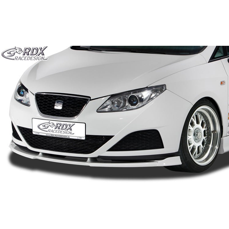 RDX Racedesign, Frontspoiler Vario-X passend für Seat Ibiza 6J 2008-2012 inkl. SC/ST (PU), PU-Rim, Unlackiert