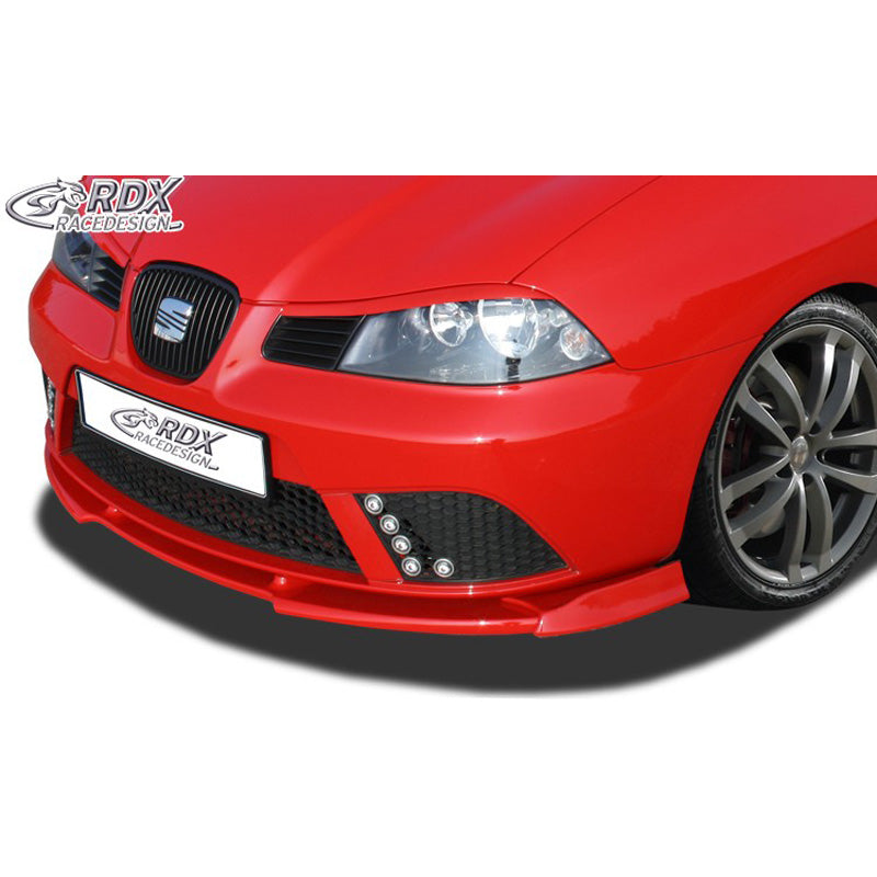 RDX Racedesign, Frontspoiler Vario-X passend für Seat Ibiza 6L FR/Facelift 2006-2008 exkl. Cupra (PU), PU-Rim, Unlackiert