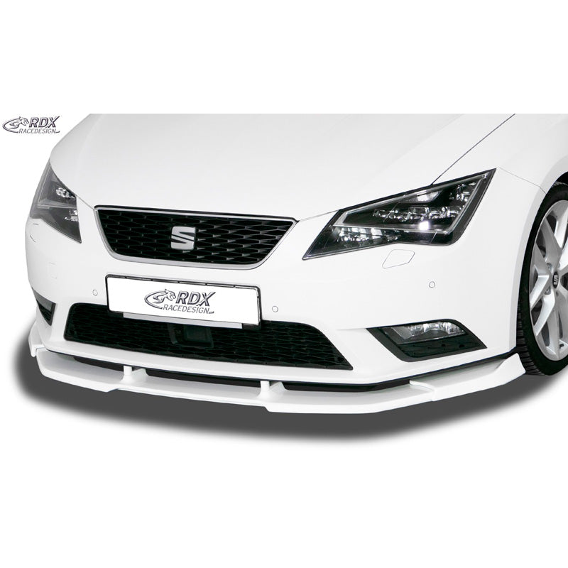 RDX Racedesign, Frontspoiler Vario-X passend für Seat Leon (5F) HB/ST/SC 2013-2017 (PU), PU-Rim, Unlackiert