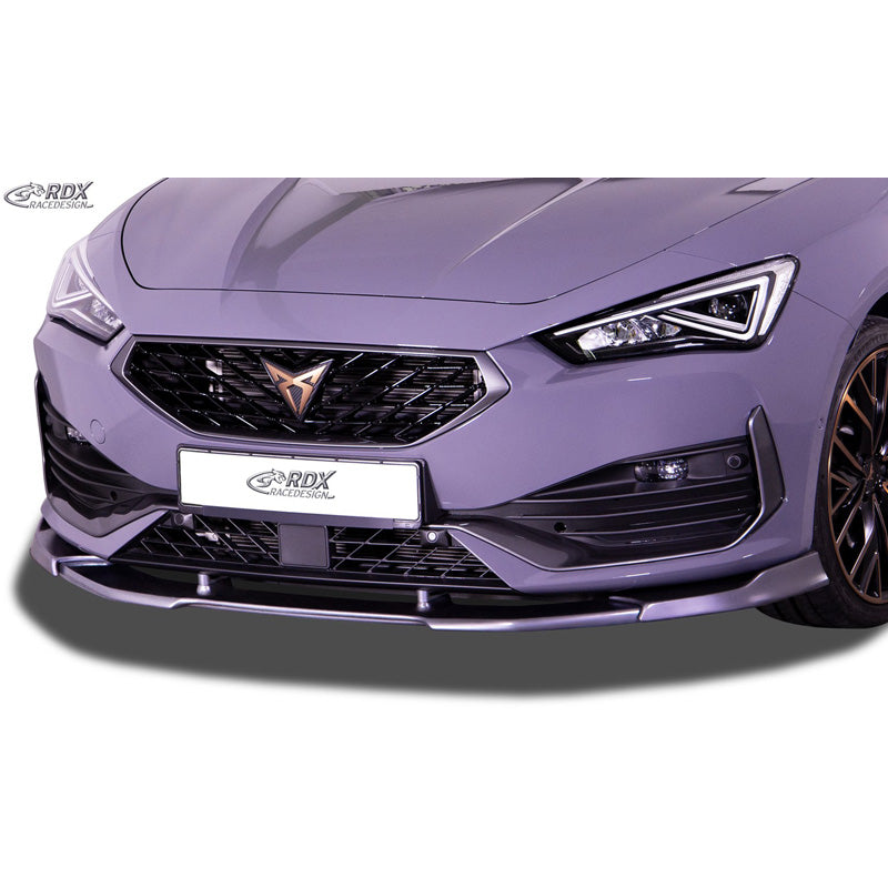 RDX Racedesign, Frontspoiler Vario-X passend für Cupra Leon 2020- inkl. Sportstourer (PU), PU-Rim, Unlackiert