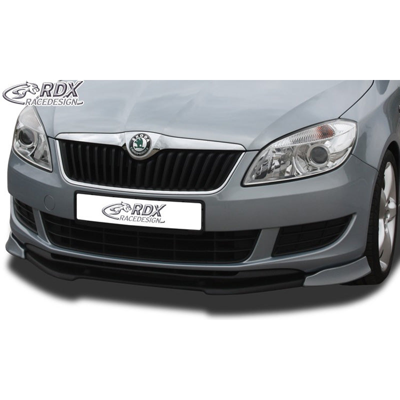 RDX Racedesign, Frontspoiler Vario-X passend für Skoda Fabia II 5J 2010-2014 inkl. Roomster/Praktik (PU), PU-Rim, Unlackiert