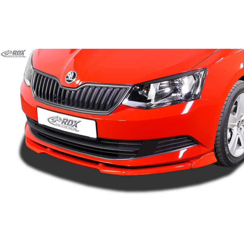 RDX Racedesign, Frontspoiler Vario-X passend für Skoda Fabia III NJ 2014-2018 (PU), PU-Rim, Unlackiert