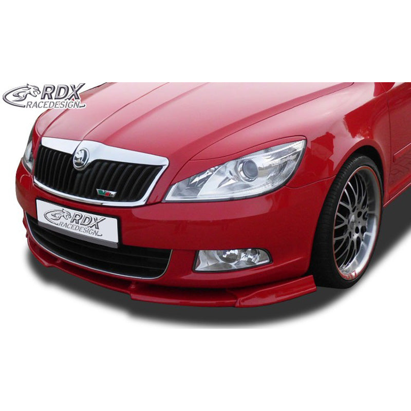 RDX Racedesign, Frontspoiler Vario-X passend für Skoda Octavia II Facelift 2009-2012 exkl. RS (PU), PU-Rim, Unlackiert