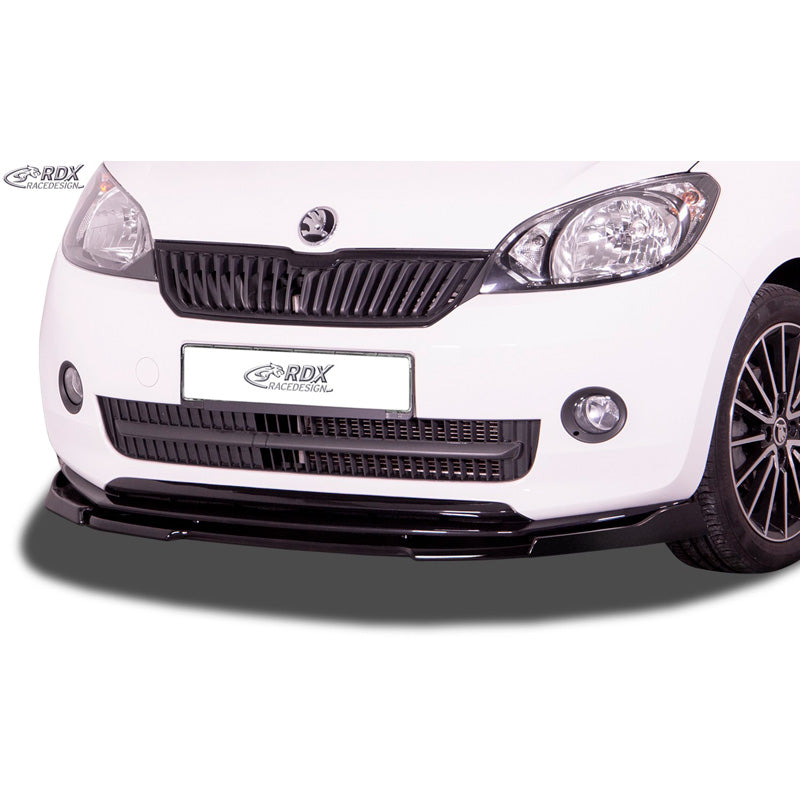 RDX Racedesign, Frontspoiler Vario-X passend für Skoda Citigo 2011-2017 inkl. Monte Carlo (PU), PU-Rim, Unlackiert