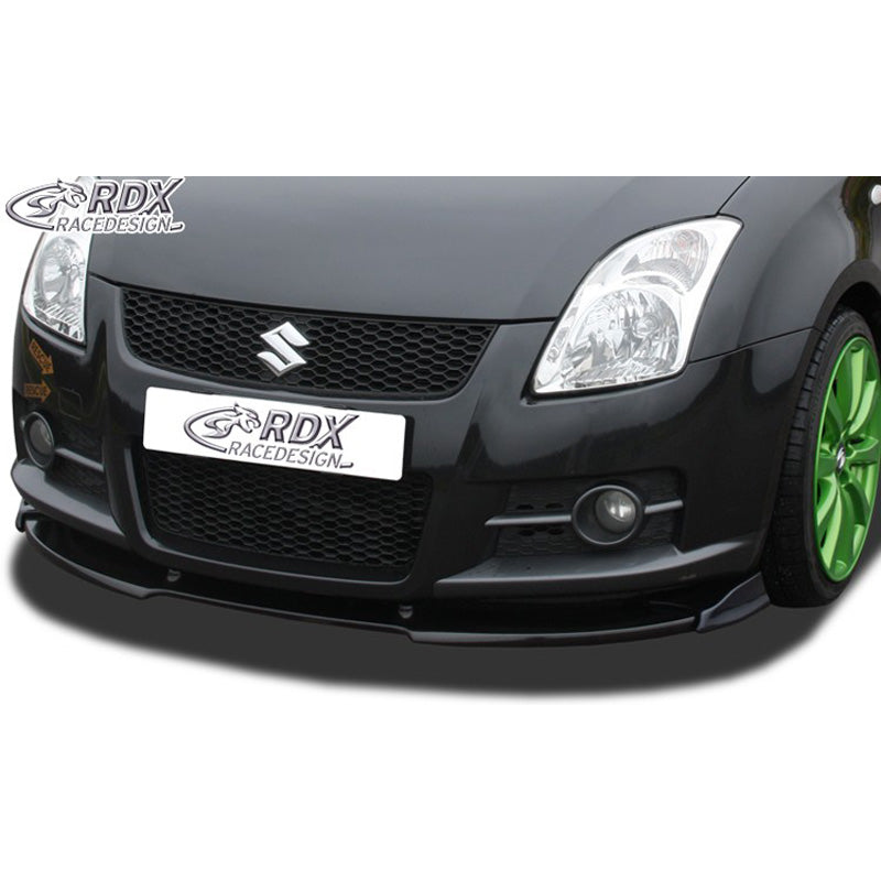 RDX Racedesign, Frontspoiler Vario-X passend für Suzuki Swift Sport 2005-2010 (PU), PU-Rim, Unlackiert