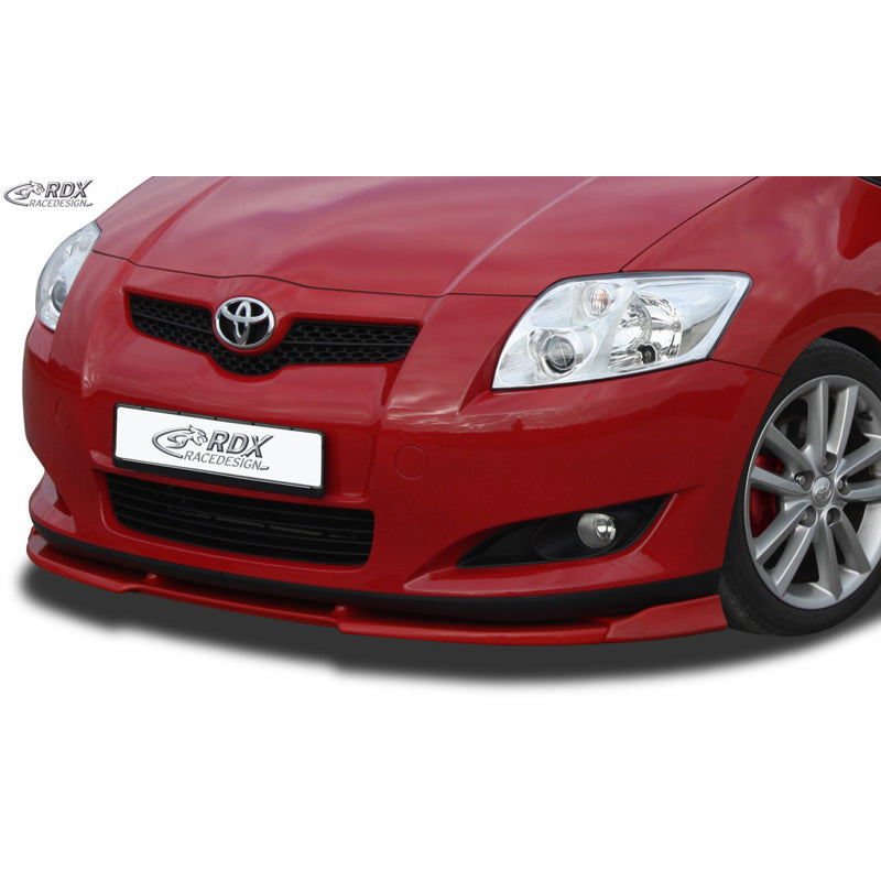 RDX Racedesign, Frontspoiler Vario-X passend für Toyota Auris E150 2006-2010 (PU), PU-Rim, Unlackiert