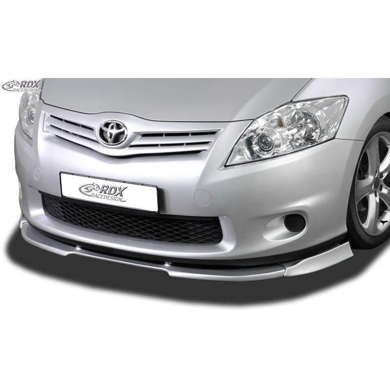 RDX Racedesign, Frontspoiler Vario-X passend für Toyota Auris E150 2010-2012 (PU), PU-Rim, Unlackiert