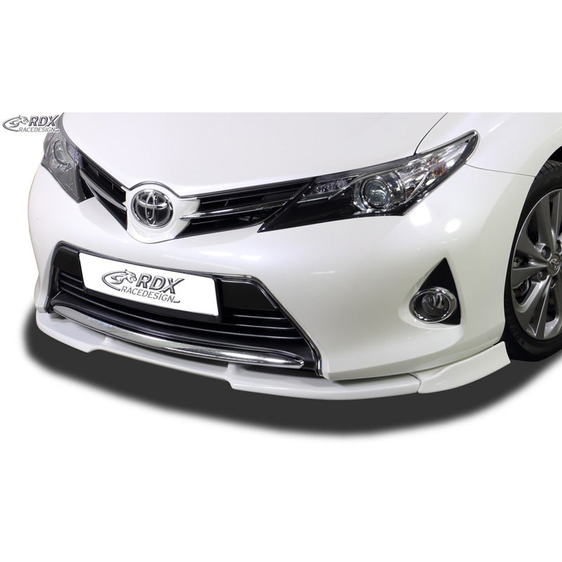 RDX Racedesign, Frontspoiler Vario-X passend für Toyota Auris E180 2012-2015 (PU), PU-Rim, Unlackiert