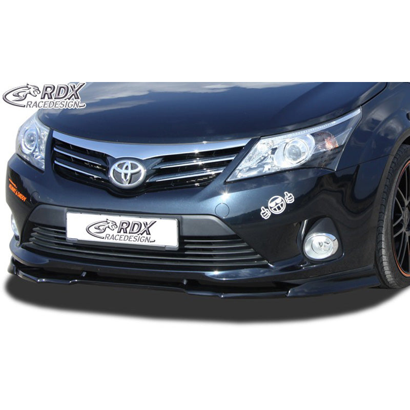 RDX Racedesign, Frontspoiler Vario-X passend für Toyota Avensis T27 2009-2015 (PU), PU-Rim, Unlackiert