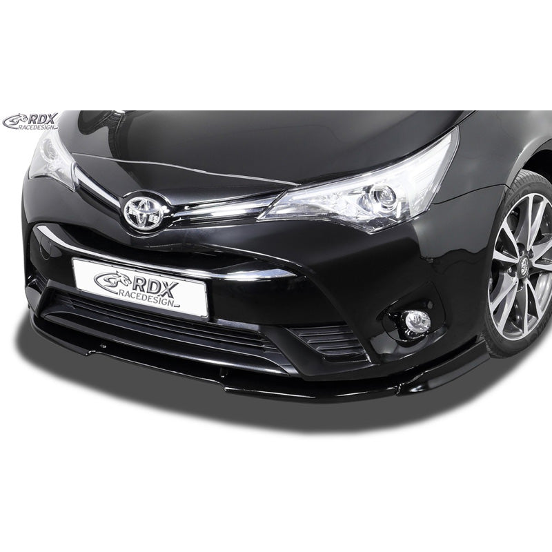 RDX Racedesign, Frontspoiler Vario-X passend für Toyota Avensis T27 2015- (PU), PU-Rim, Unlackiert