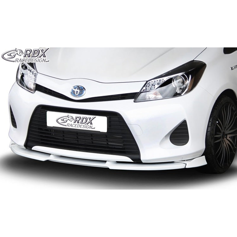 RDX Racedesign, Frontspoiler Vario-X passend für Toyota Yaris Hybrid P13 2012- (PU), PU-Rim, Unlackiert