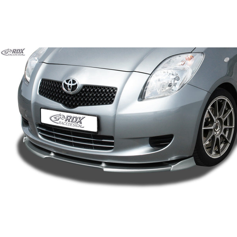 RDX Racedesign, Frontspoiler Vario-X passend für Toyota Yaris P9 2005-2008 (PU), PU-Rim, Unlackiert