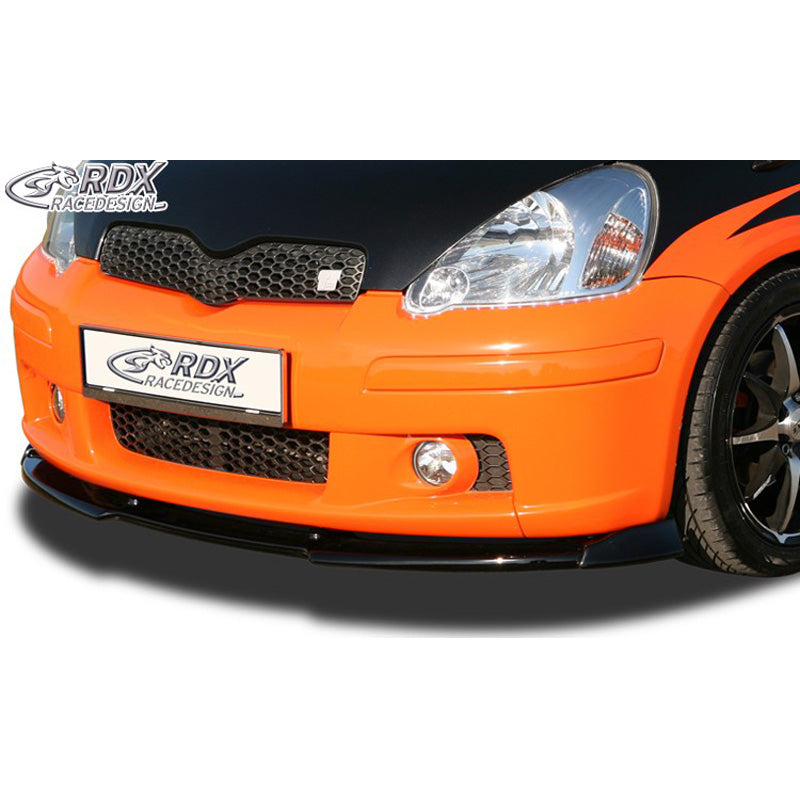 RDX Racedesign, Frontspoiler Vario-X passend für Toyota Yaris TS P1 2003-2005 (PU), PU-Rim, Unlackiert