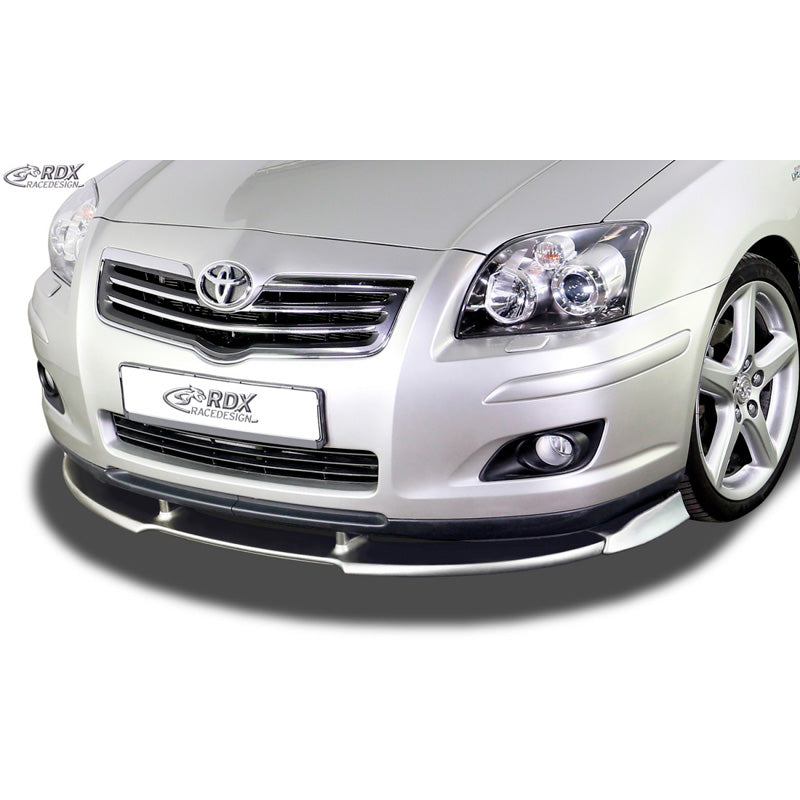 RDX Racedesign, Frontspoiler Vario-X passend für Toyota Avensis T25 2006-2009 (PU), PU-Rim, Unlackiert