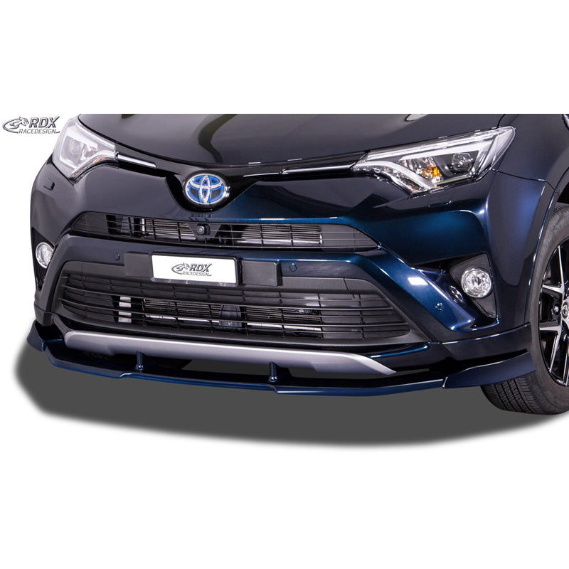 RDX Racedesign, Frontspoiler Vario-X passend für Toyota RAV4 Facelift 2016-2018 (PU), PU-Rim, Unlackiert