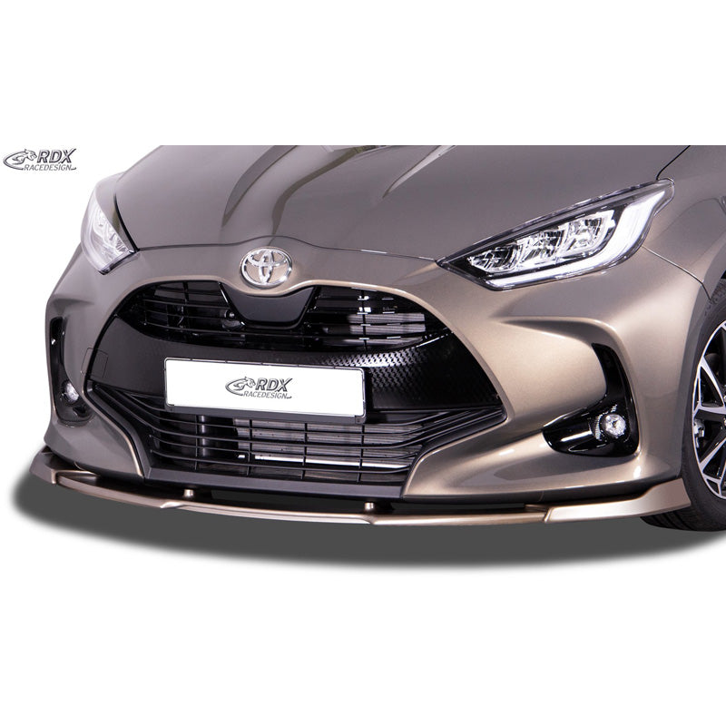 RDX Racedesign, Frontspoiler Vario-X passend für Toyota Yaris 2020- exkl. Yaris GR (PU), PU-Rim, Unlackiert