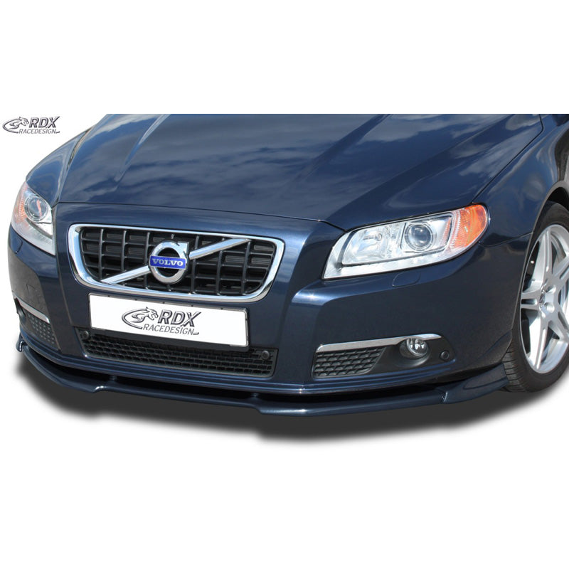 RDX Racedesign, Frontspoiler Vario-X passend für Volvo S80 2006-2013 & V70 2007-2013 (PU), PU-Rim, Unlackiert