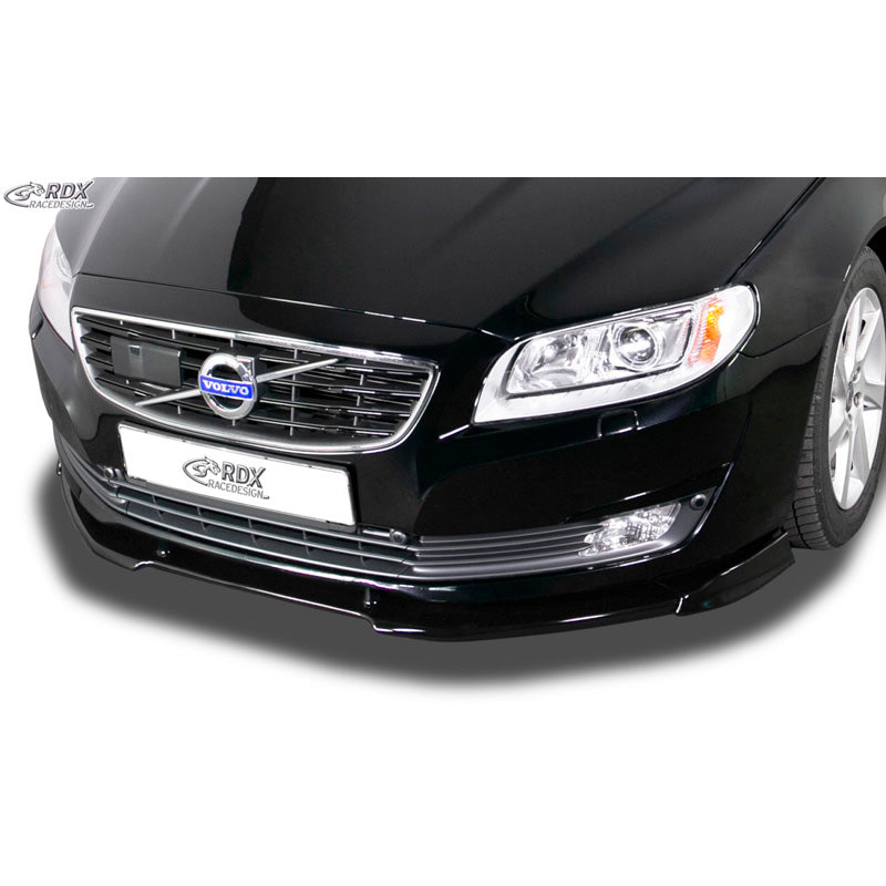 RDX Racedesign, Frontspoiler Vario-X passend für Volvo S80 2013-2016 & Volvo V70 2013- (PU), PU-Rim, Unlackiert