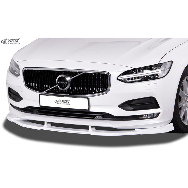 RDX Racedesign, Frontspoiler Vario-X passend für Volvo V90 & S90 2016-2020 (PU), PU-Rim, Unlackiert