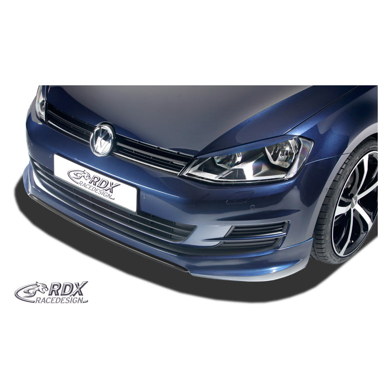 RDX Racedesign, Frontspoileransatz passend für Volkswagen Golf VII 2012-2017 (PUR-IHS), PU-Rim, Unlackiert