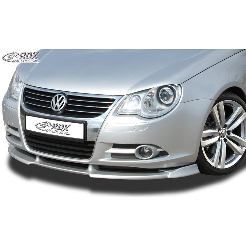 RDX Racedesign, Frontspoiler Vario-X passend für Volkswagen Eos 1F -2011 (PU), PU-Rim, Unlackiert