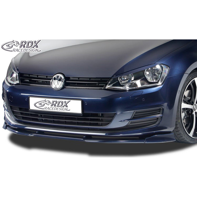 RDX Racedesign, Frontspoiler Vario-X passend für Volkswagen Golf VII 2012-2017 (PU), PU-Rim, Unlackiert