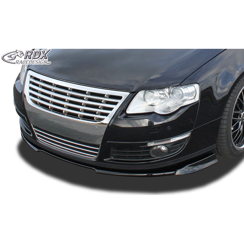 RDX Racedesign, Frontspoiler Vario-X passend für Volkswagen Passat 3C (B6) 2005-2010 (PU), PU-Rim, Unlackiert