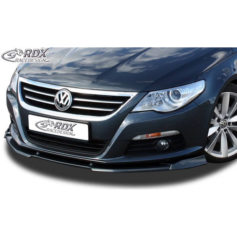 RDX Racedesign, Frontspoiler Vario-X passend für Volkswagen Passat CC -2012 (PU), PU-Rim, Unlackiert