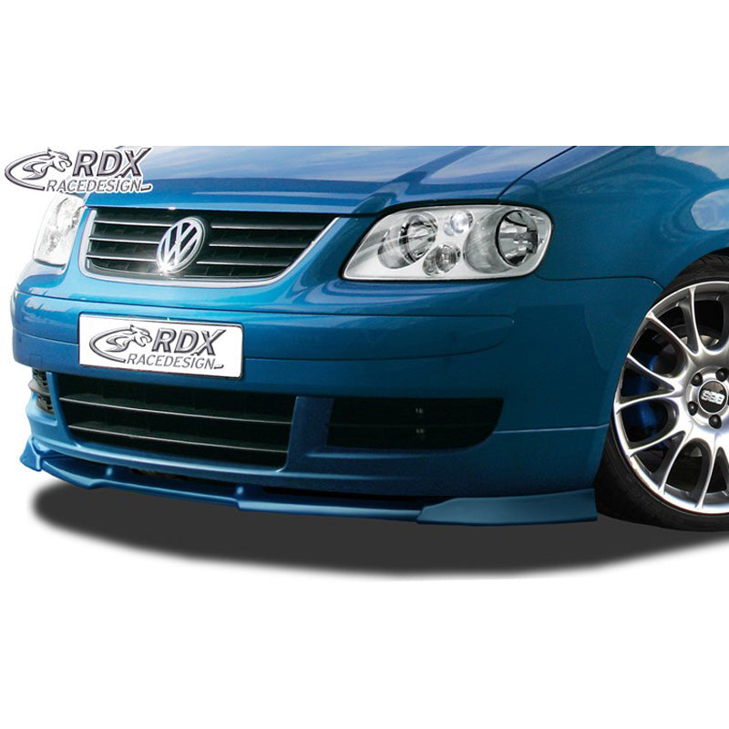 RDX Racedesign, Frontspoiler Vario-X passend für Volkswagen Touran 2003-2006 & Caddy 2004-2010 (PU), PU-Rim, Unlackiert