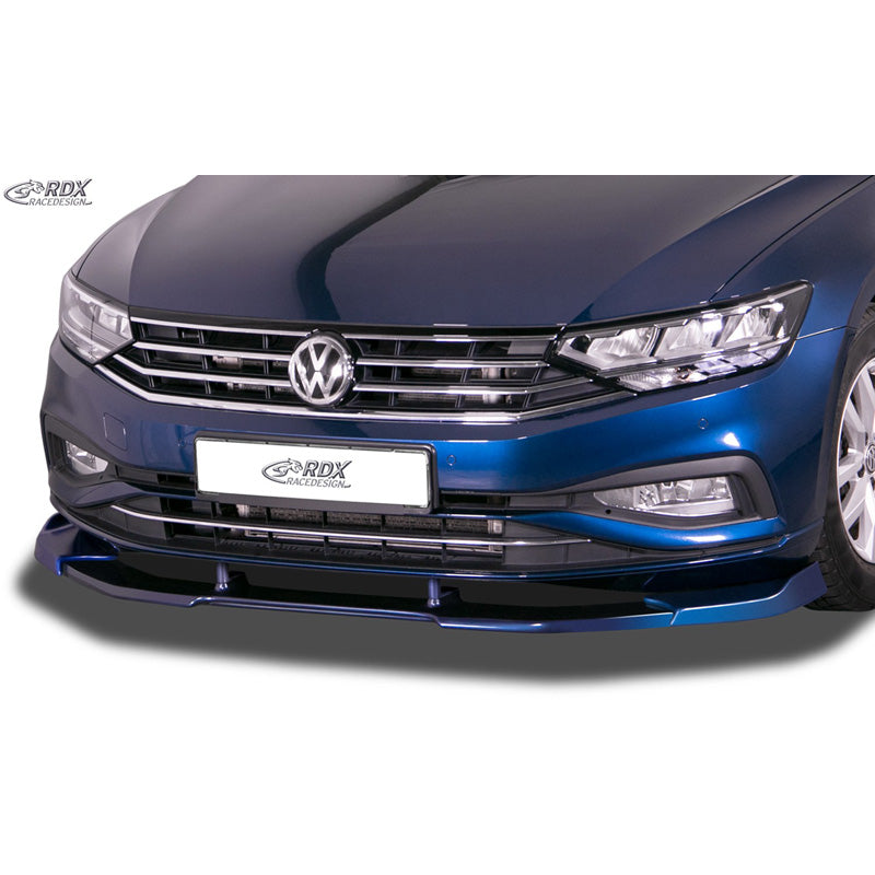 RDX Racedesign, Frontspoiler Vario-X passend für Volkswagen Passat (3G) Limousine/Variant FL 2019- (PU), PU-Rim, Unlackiert