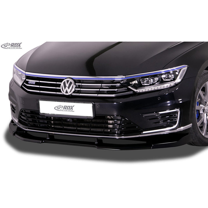 RDX Racedesign, Frontspoiler Vario-X passend für Volkswagen Passat (3G) Limousine/Variant -2019 GTE (PU), PU-Rim, Unlackiert