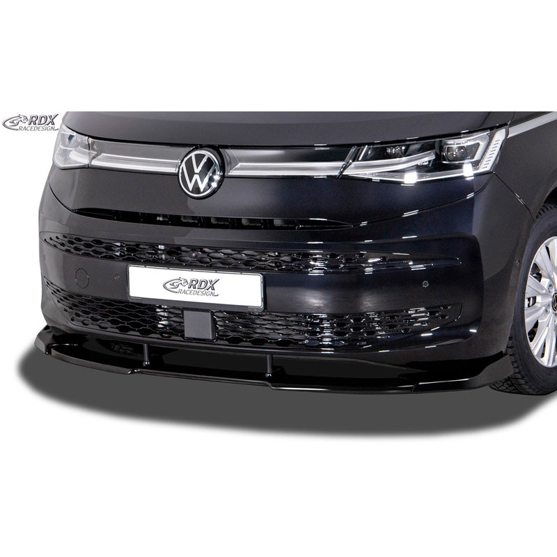 RDX Racedesign, Frontspoiler Vario-X passend für Volkswagen T7 Multivan 2021- (PU), PU-Rim, Unlackiert