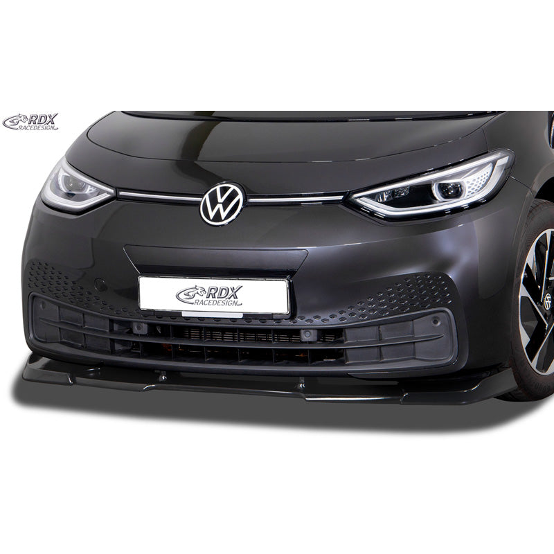 RDX Racedesign, Frontspoiler Vario-X passend für Volkswagen ID.3 (PU), PU-Rim, Unlackiert