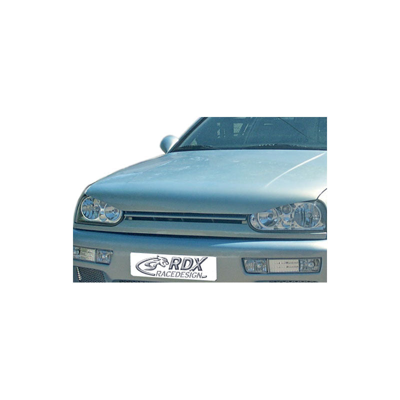 RDX Racedesign, Motorhaubenverlängerung passend für Volkswagen Golf III 1991-1998 (Metall), Stahl, Unlackiert