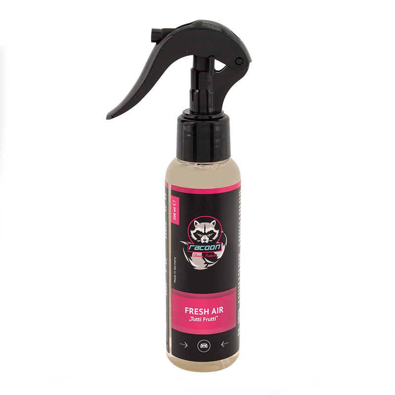 Racoon, AIR FRESHENER / Car Fragrance Lufterfrischer - Tutti Frutti 100ml, Flüssigkeit, Klar