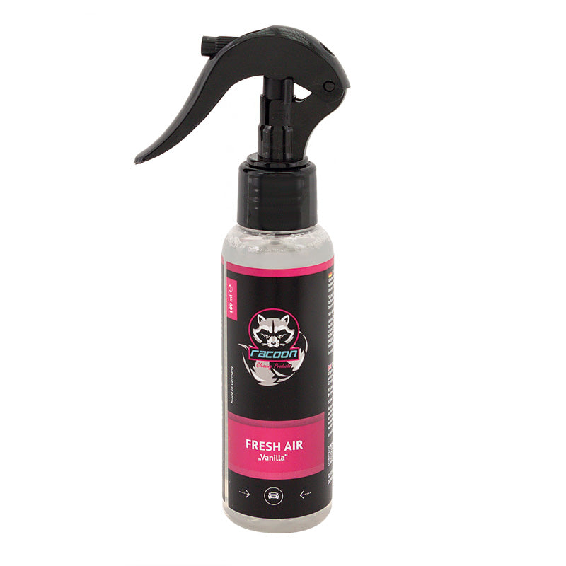 Racoon, AIR FRESHENER / Car Fragrance Lufterfrischer - Vanilla 100ml, Flüssigkeit, Klar