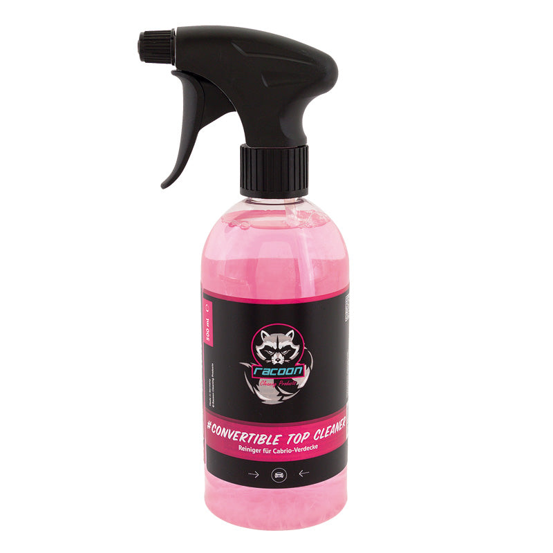 Racoon, CONVERTIBLE TOP CLEANER Reiniger für Cabrioverdecke - 500ml, Flüssigkeit, Rosa